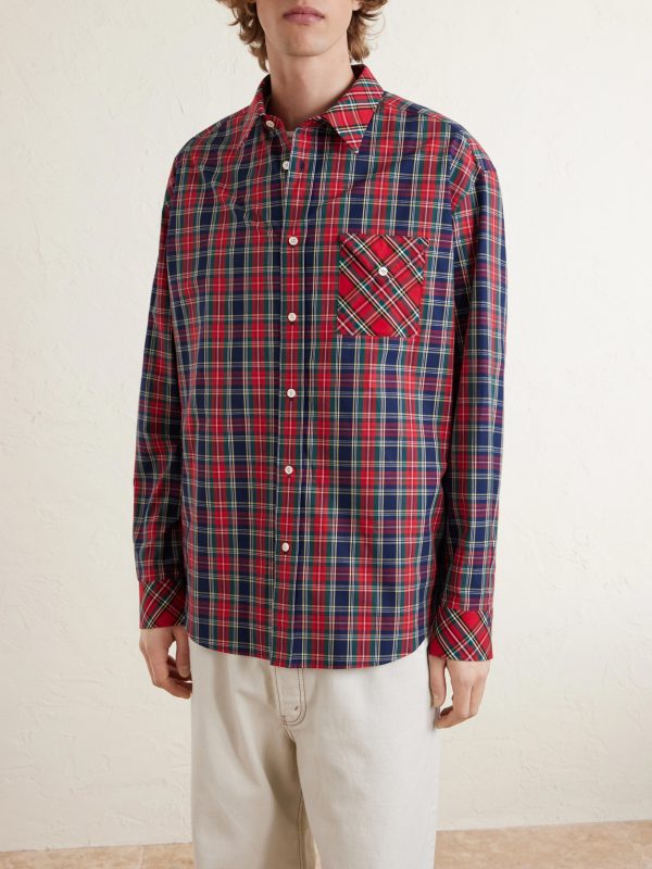 Checked Cotton Shirt - FR Checked Cotton Shirt - FR