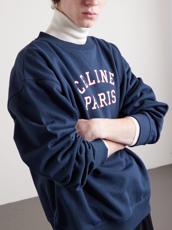 Logo-Print Cotton-Jersey Sweatshirt - CU Logo-Print Cotton-Jersey Sweatshirt - CU