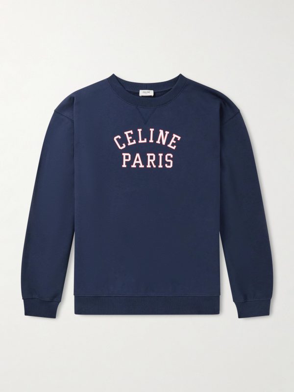Logo-Print Cotton-Jersey Sweatshirt Logo-Print Cotton-Jersey Sweatshirt