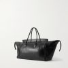 Luggage Leather Tote Bag - BK Luggage Leather Tote Bag - BK