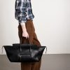 Luggage Leather Tote Bag - OU Luggage Leather Tote Bag - OU