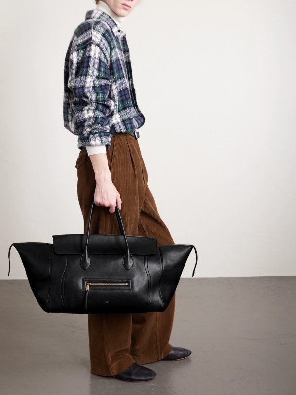 Luggage Leather Tote Bag - OU Luggage Leather Tote Bag - OU