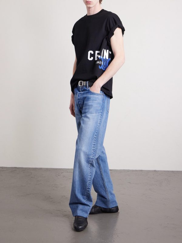 Logo-Print Cotton-Jersey T-Shirt - OU
