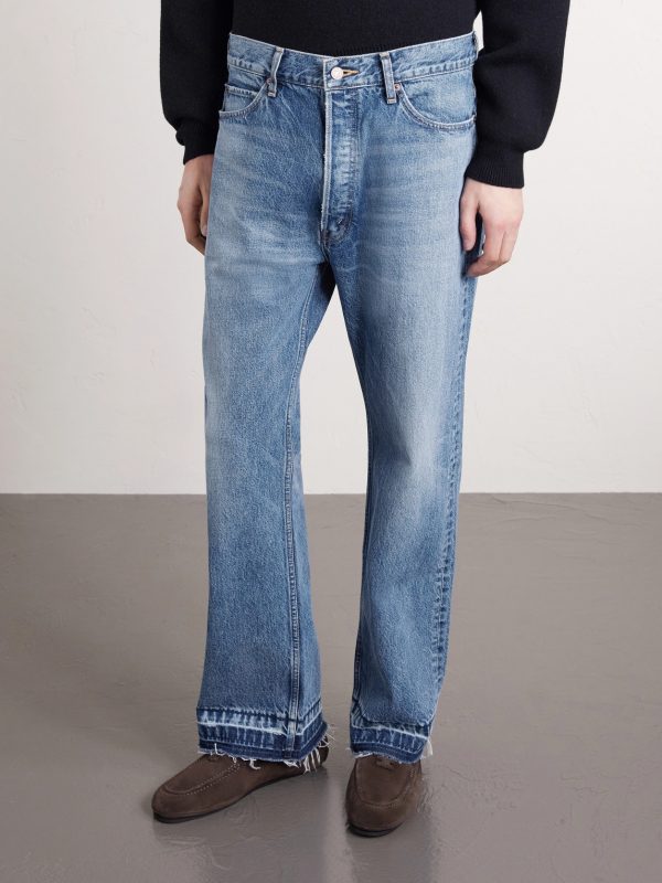 Wesley Straight-Leg Distressed Jeans - FR Wesley Straight-Leg Distressed Jeans - FR