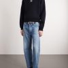 Wesley Straight-Leg Distressed Jeans - OU Wesley Straight-Leg Distressed Jeans - OU