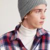 Logo-Embroidered Ribbed Cashmere Beanie - E1 Logo-Embroidered Ribbed Cashmere Beanie - E1