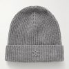 Logo-Embroidered Ribbed Cashmere Beanie Logo-Embroidered Ribbed Cashmere Beanie