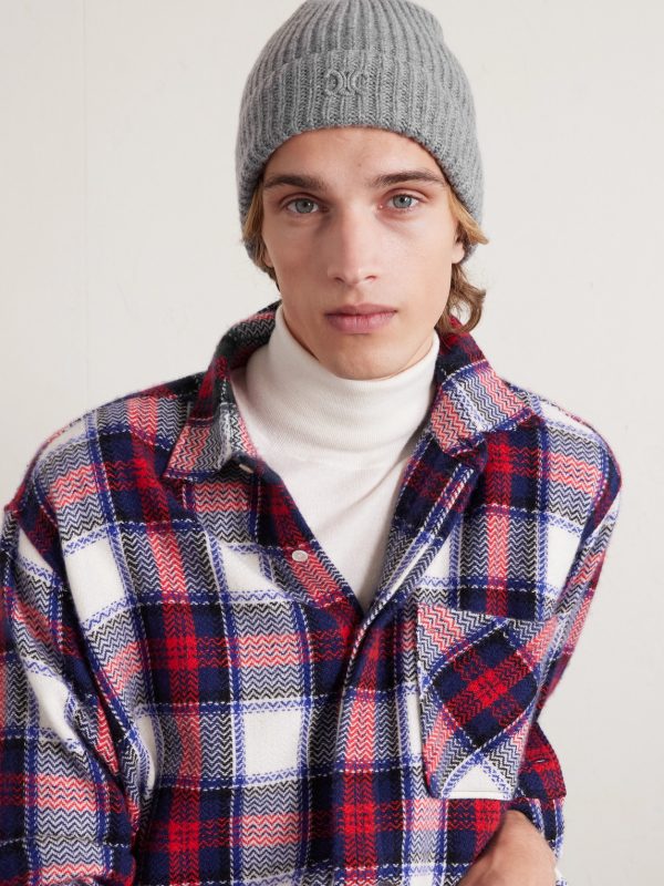 Logo-Embroidered Ribbed Cashmere Beanie - OU Logo-Embroidered Ribbed Cashmere Beanie - OU