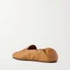 Logo-Appliquéd Leather Loafers - BK Logo-Appliquéd Leather Loafers - BK