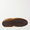 Logo-Appliquéd Leather Loafers - E1 Logo-Appliquéd Leather Loafers - E1