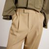 Jazz Wide-Leg Pleated Wool-Twill Trousers - CU Jazz Wide-Leg Pleated Wool-Twill Trousers - CU