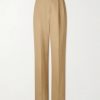 Jazz Wide-Leg Pleated Wool-Twill Trousers Jazz Wide-Leg Pleated Wool-Twill Trousers