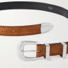 2.5cm Suede Belt - E1