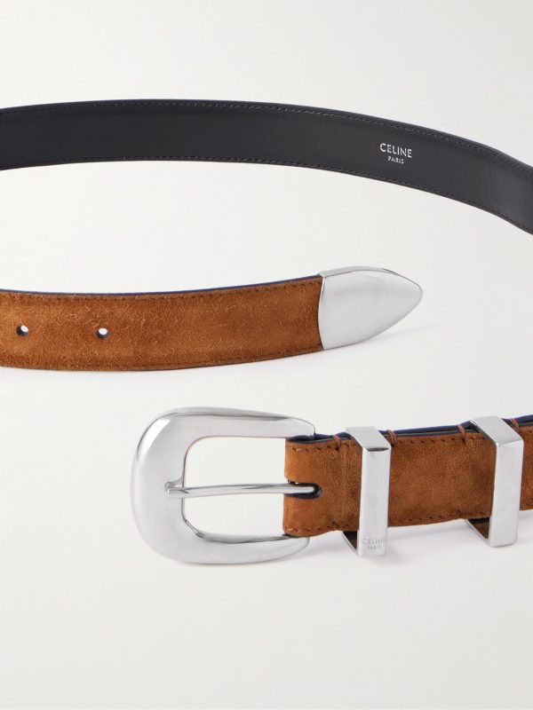 2.5cm Suede Belt - E1