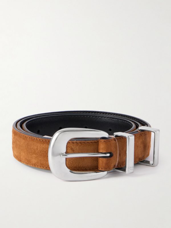 2.5cm Suede Belt