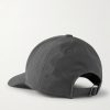 Triomphe Logo-Appliquéd Cotton-Gabardine Baseball Cap - BK Triomphe Logo-Appliquéd Cotton-Gabardine Baseball Cap - BK