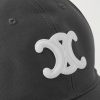 Triomphe Logo-Appliquéd Cotton-Gabardine Baseball Cap - CU Triomphe Logo-Appliquéd Cotton-Gabardine Baseball Cap - CU