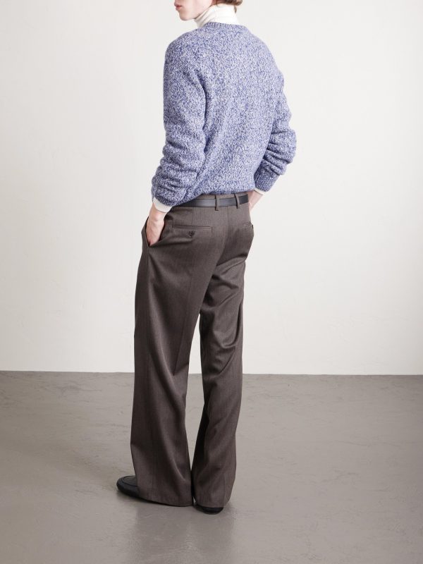 Wool and Cashmere-Blend Sweater - BK Wool and Cashmere-Blend Sweater - BK