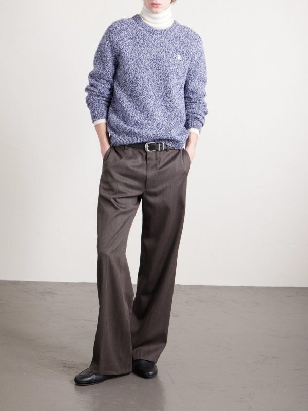 Wool and Cashmere-Blend Sweater - OU Wool and Cashmere-Blend Sweater - OU