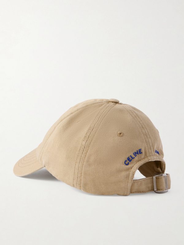 Vivienne Logo-Embroidered Cotton-Twill Baseball Cap - BK Vivienne Logo-Embroidered Cotton-Twill Baseball Cap - BK