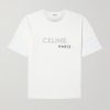 Logo-Print Embroidered Cotton-Jersey T-Shirt Logo-Print Embroidered Cotton-Jersey T-Shirt