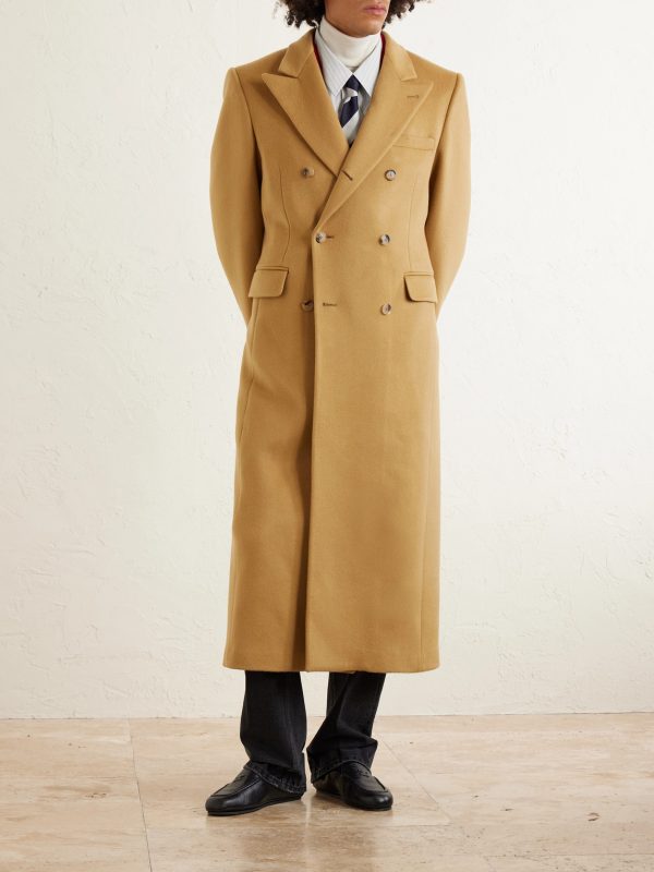 Colonne Double-Breasted Cashmere Coat - FR Colonne Double-Breasted Cashmere Coat - FR
