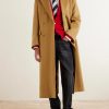 Colonne Double-Breasted Cashmere Coat - OU Colonne Double-Breasted Cashmere Coat - OU