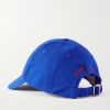 Vivienne Logo-Embroidered Cotton-Twill Baseball Cap - BK Vivienne Logo-Embroidered Cotton-Twill Baseball Cap - BK
