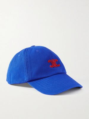Vivienne Logo-Embroidered Cotton-Twill Baseball Cap Vivienne Logo-Embroidered Cotton-Twill Baseball Cap