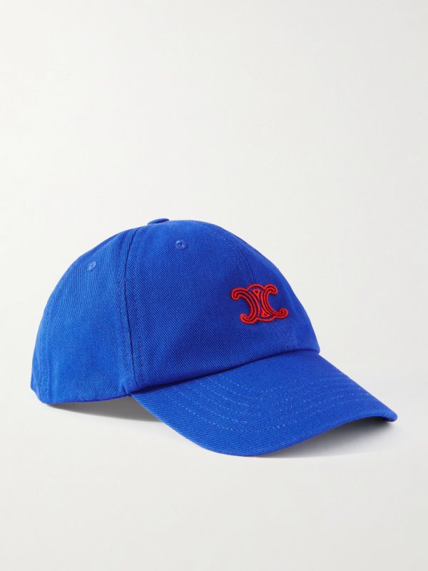 Vivienne Logo-Embroidered Cotton-Twill Baseball Cap Vivienne Logo-Embroidered Cotton-Twill Baseball Cap
