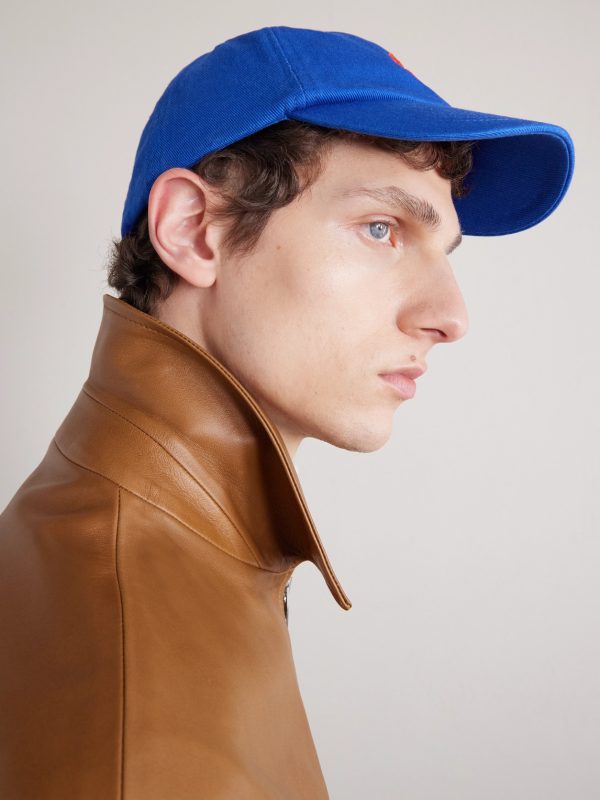 Vivienne Logo-Embroidered Cotton-Twill Baseball Cap - OU Vivienne Logo-Embroidered Cotton-Twill Baseball Cap - OU