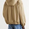 Twill Hooded Jacket - BK Twill Hooded Jacket - BK