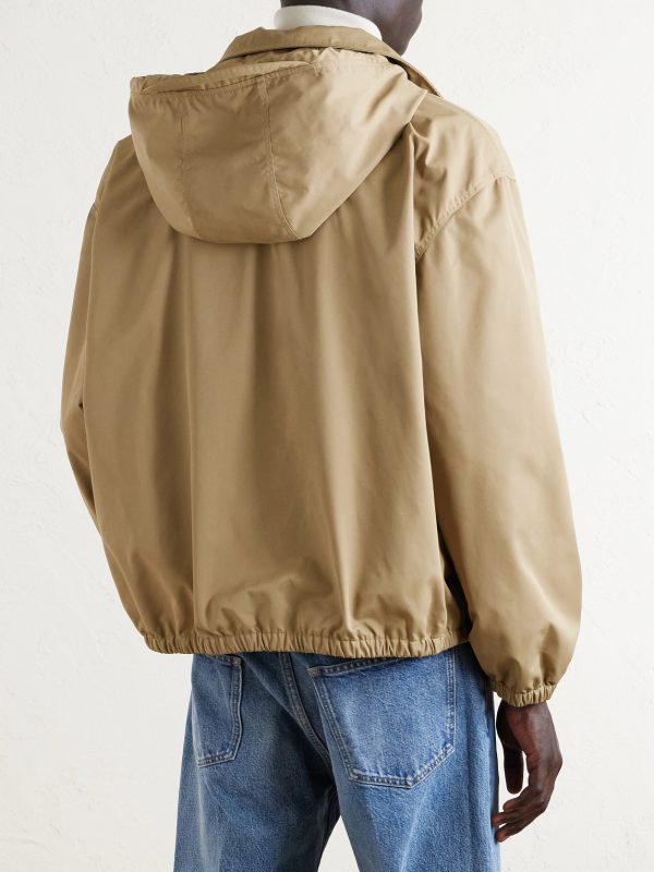 Twill Hooded Jacket - BK Twill Hooded Jacket - BK