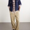 Driftwood Checked Cotton Shirt - OU Driftwood Checked Cotton Shirt - OU