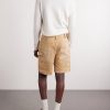 Painter Wide-Leg Denim Shorts - BK Painter Wide-Leg Denim Shorts - BK