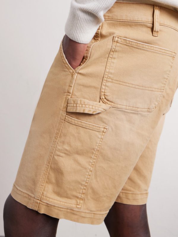 Painter Wide-Leg Denim Shorts - CU Painter Wide-Leg Denim Shorts - CU