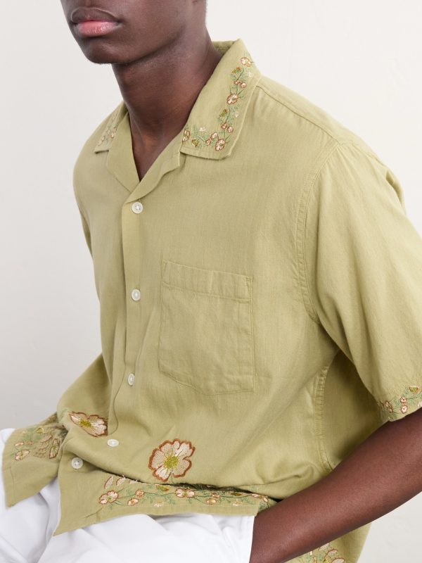 Augusta Embroidered Cotton Shirt - CU