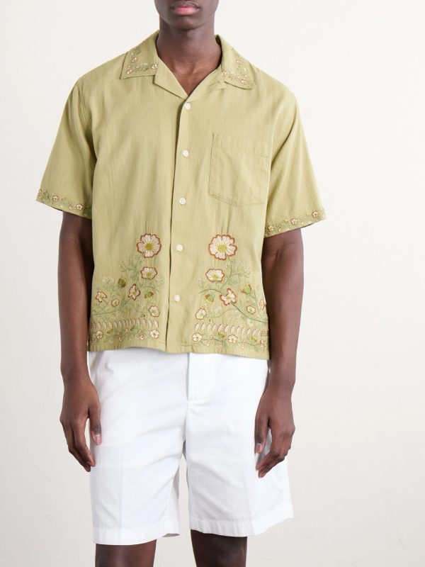 Augusta Embroidered Cotton Shirt - FR