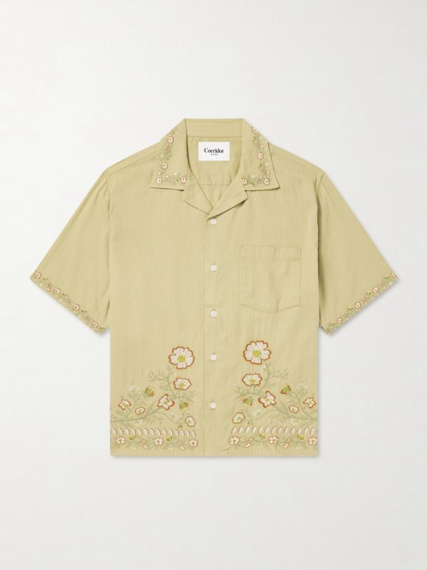 Augusta Embroidered Cotton Shirt