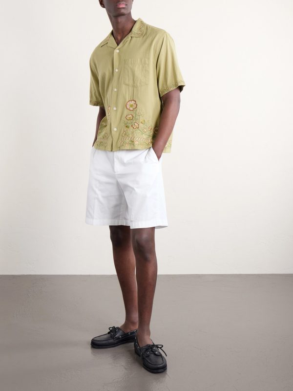 Augusta Embroidered Cotton Shirt - OU