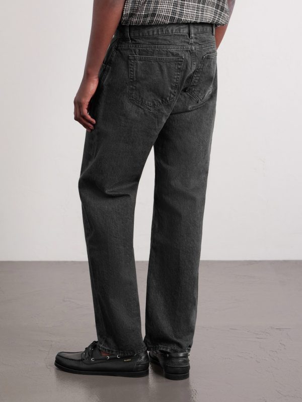 Straight-Leg Organic Jeans - BK Straight-Leg Organic Jeans - BK
