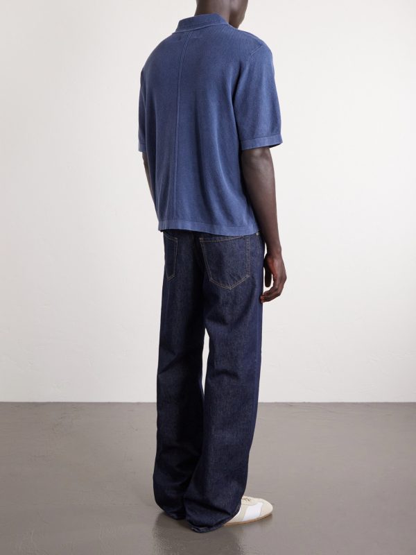 Cotton-Piqué Polo Shirt - BK Cotton-Piqué Polo Shirt - BK
