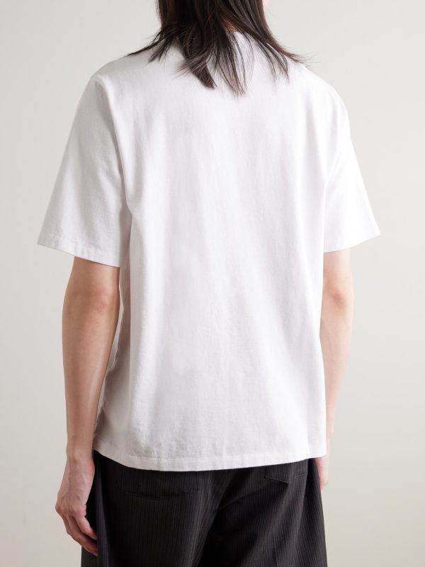 Garment-Dyed Cotton-Jersey T-Shirt - BK