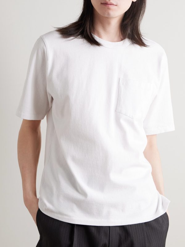 Garment-Dyed Cotton-Jersey T-Shirt - FR
