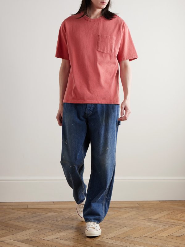 Garment-Dyed Cotton-Jersey T-Shirt - OU