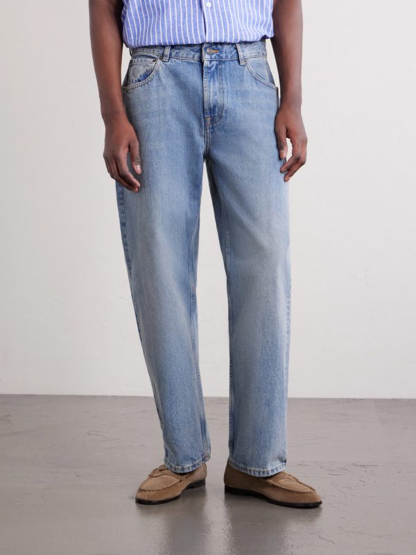 Straight-Leg Organic Jeans - FR Straight-Leg Organic Jeans - FR