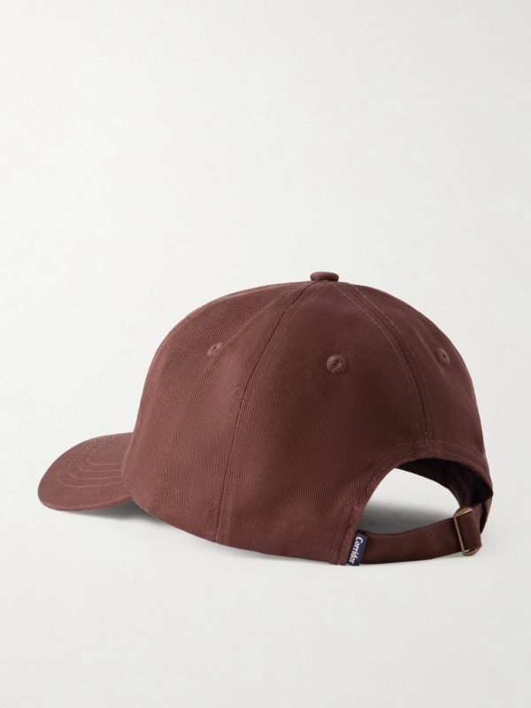 NY NY Embroidered Cotton-Twill Baseball Cap - BK NY NY Embroidered Cotton-Twill Baseball Cap - BK