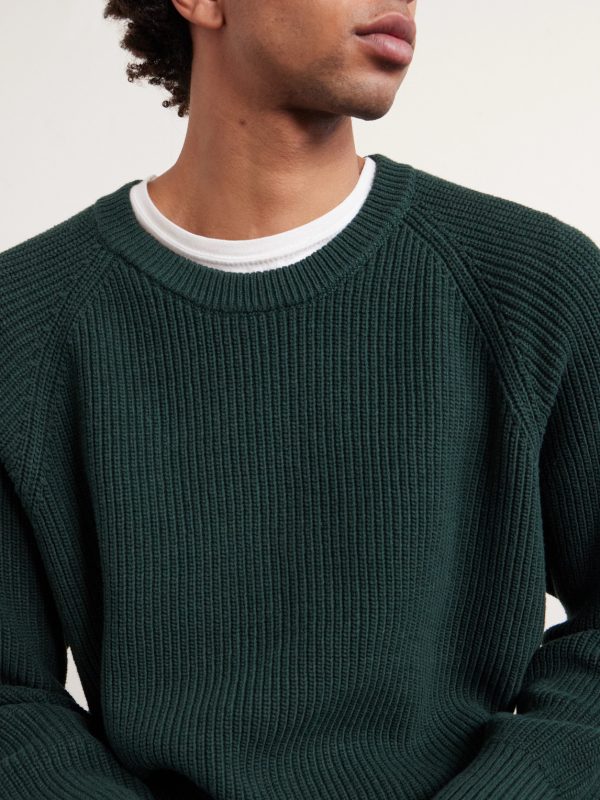 Ribbed Cotton Sweater - CU Ribbed Cotton Sweater - CU