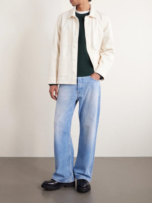 Ribbed Cotton Sweater - OU Ribbed Cotton Sweater - OU