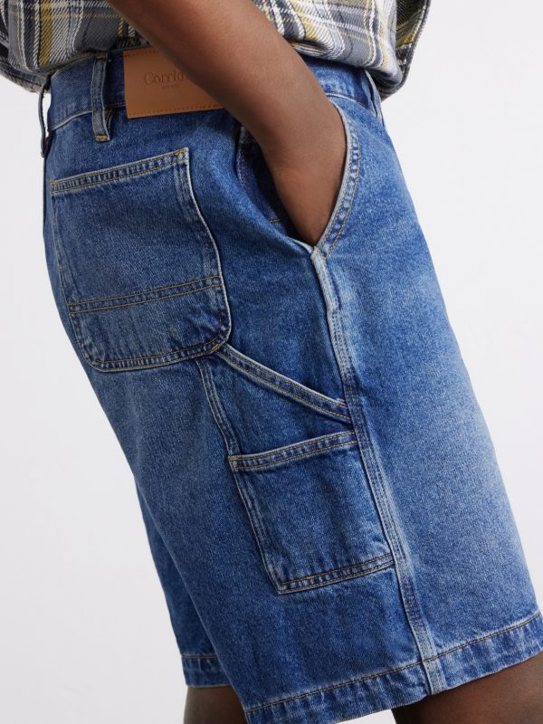Straight-Leg Denim Shorts - CU Straight-Leg Denim Shorts - CU